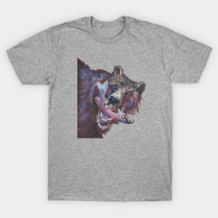 Majestic Alaskan Bear with Fresh Catch - Wildlife Art T-Shirt